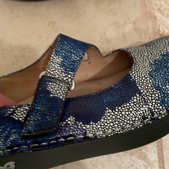 Alegria Blue Flats Artistic Slip-On Loafers eu 36. 6 USA - Picture 3 of 8